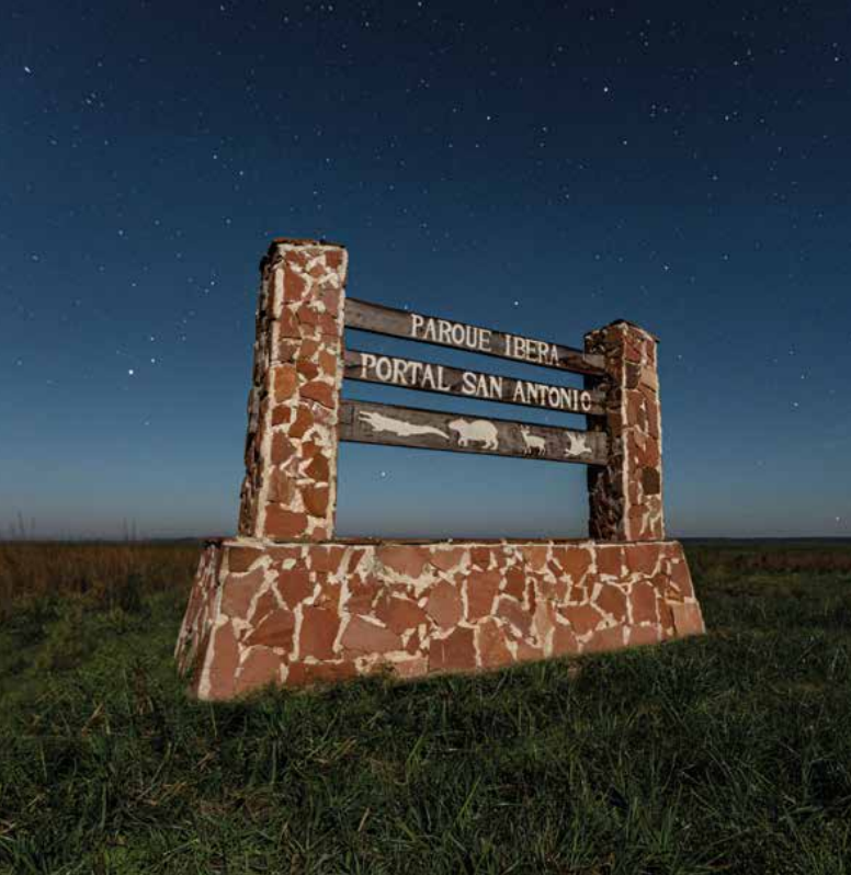 Vista del Portal San Antonio en los Esteros del Iberá